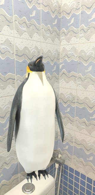 Google 3D Penguin